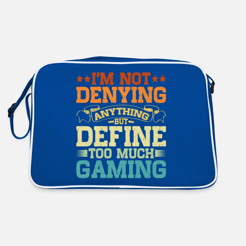 But Define Too Much Gaming 9 Retro Tasche