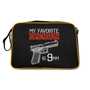 Armurier Mon Fixateur d’armes à feu Dimension préféré Armuriers - Sac Retro - noir/or - Dos