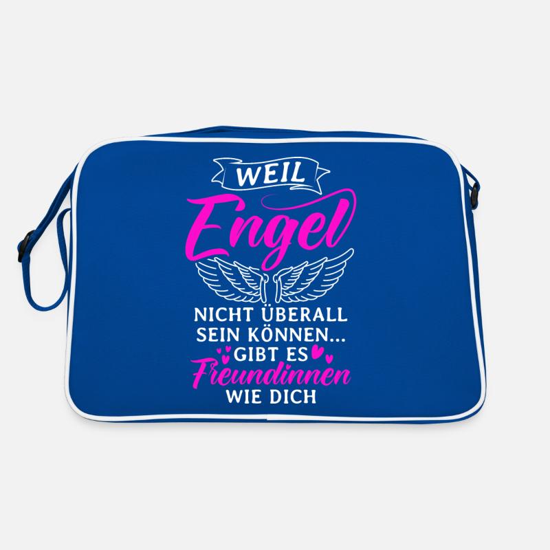 Weil Engel Nicht Überall Sein Können - Spruch Best Retro Tasche