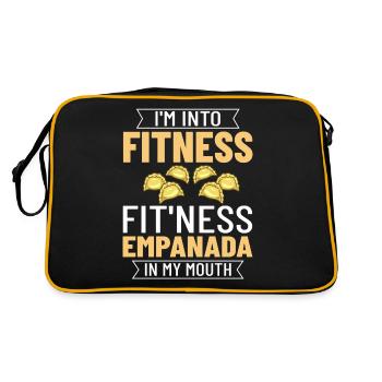 Empanada Argentine Dumpling Espagne - Sac Retro - noir/or - Dos