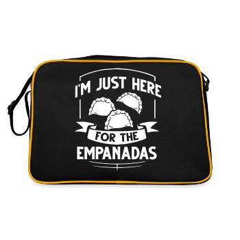 Empanada Argentine Dumpling Espagne - Sac Retro - noir/or - Dos