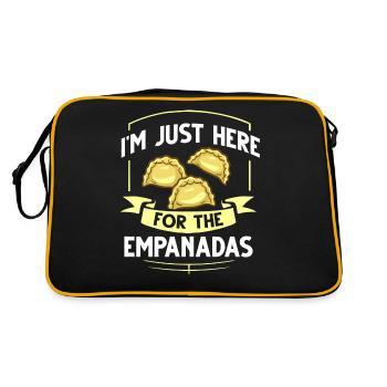 Empanada Argentine Dumpling Espagne - Sac Retro - noir/or - Dos