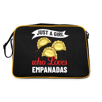 Empanada Argentine Dumpling Espagne - Sac Retro - noir/or - Dos