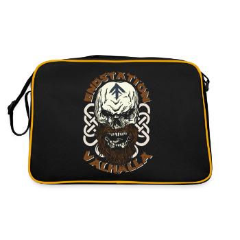 Terminus Valhalla Viking Warrior - Retro Bag - black/gold - Back