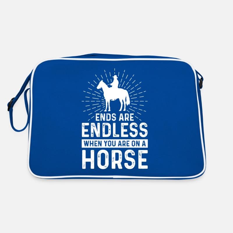 Les extrémités sont interminables lorsque vous montez à cheval pour Sac Retro