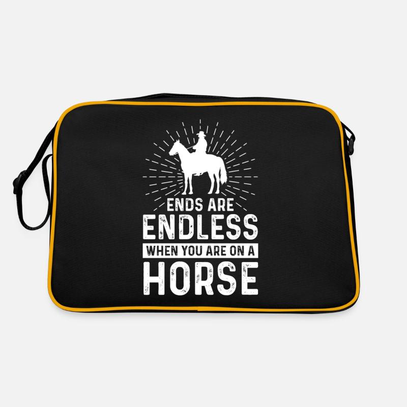 Les extrémités sont interminables lorsque vous montez à cheval pour Sac Retro