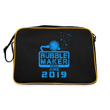 Plongeur Birthday Bubblemaker depuis juin 2019 - Sac Retro - noir/or - Dos