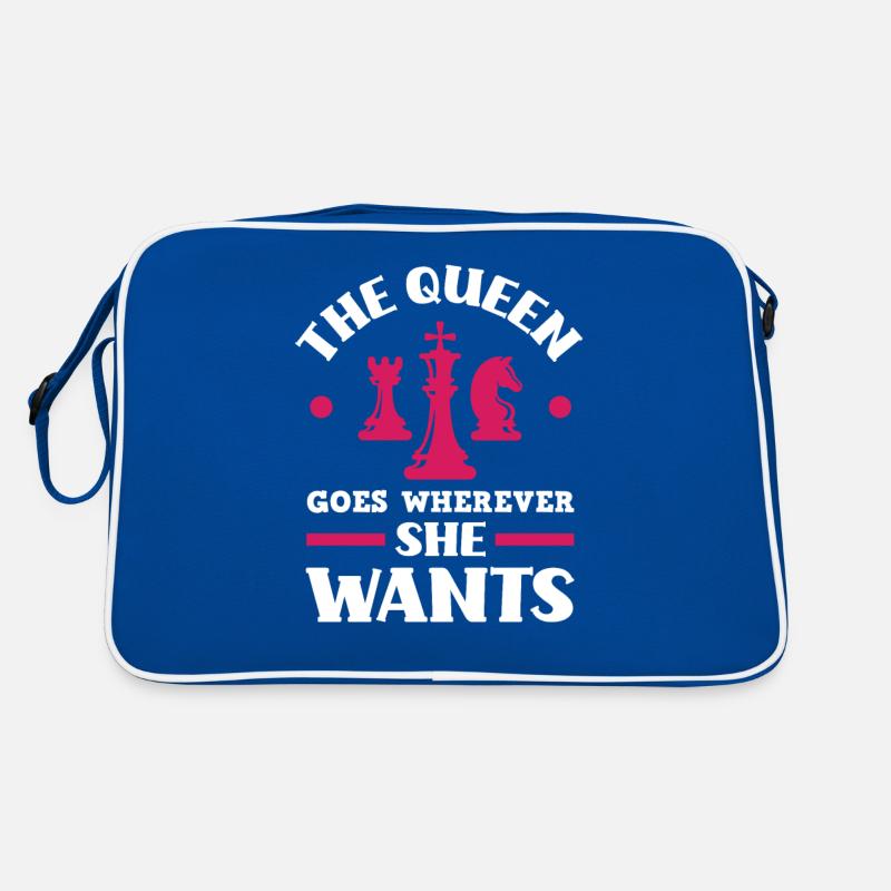 Chess Queen Retro Bag