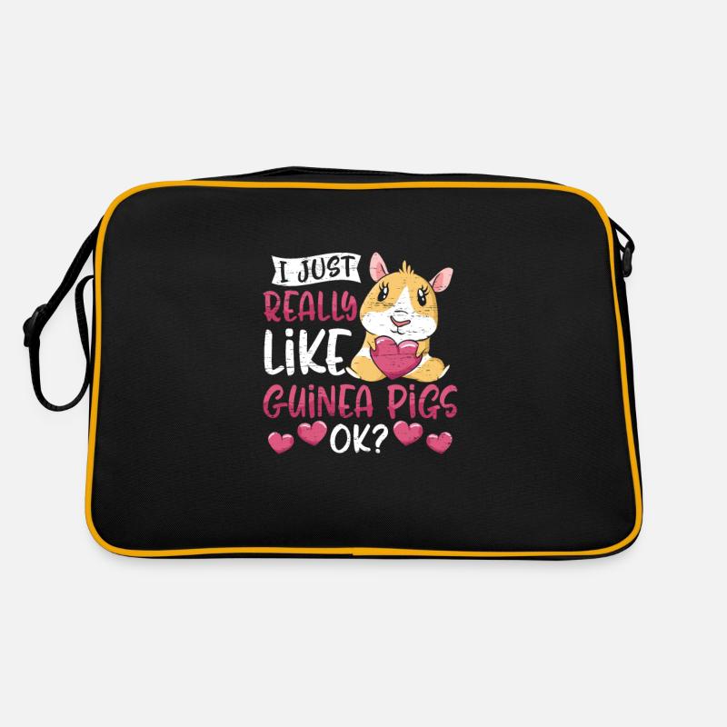 Vraiment comme les cochons d’Inde ok - drôle de guinée Sac Retro