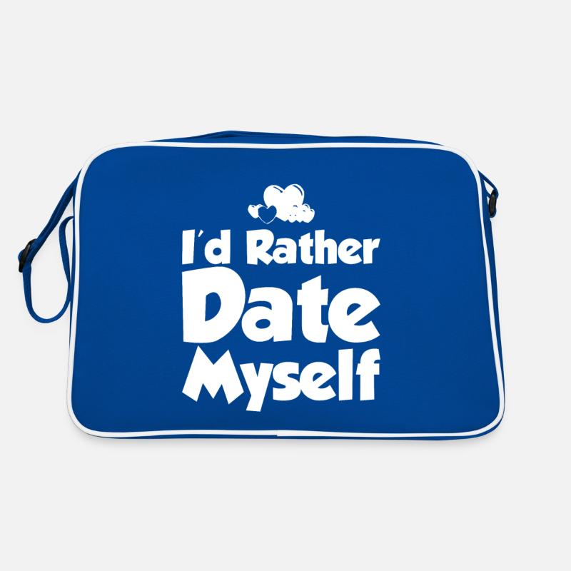 I'd Rather Date Myself Retro Tasche