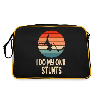 Scooter Scooter Scooter Cadeau - Sac Retro - noir/or - Dos