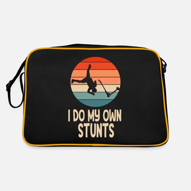 Scooter Roller Tretroller Geschenk Retro Tasche