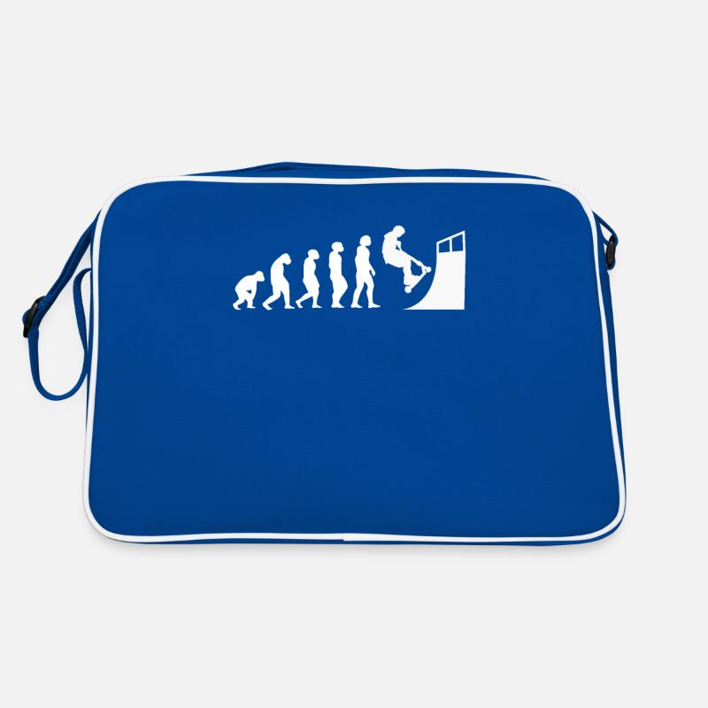 Scooter Roller Tretroller Geschenk Retro Tasche