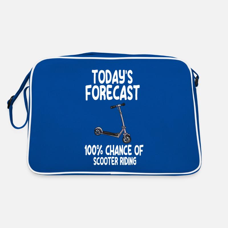 Scooter Roller Tretroller Geschenk Retro Tasche