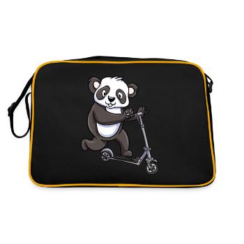 Scooter Scooter Scooter Cadeau - Sac Retro - noir/or - Dos