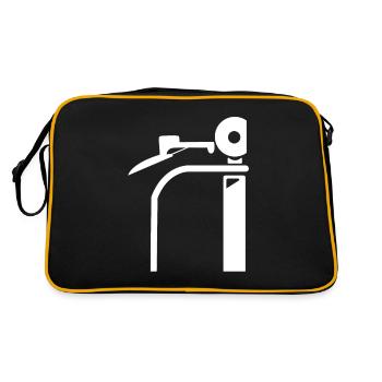 Scooter Scooter Scooter Cadeau - Sac Retro - noir/or - Dos