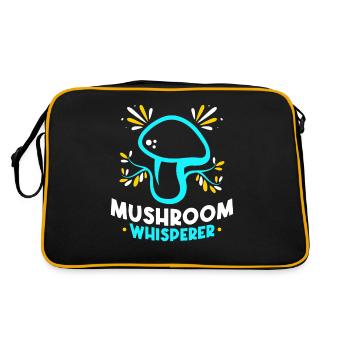 Champignon Whisperer Champignon Whisperer Champignons cueilleurs - Sac Retro - noir/or - Dos