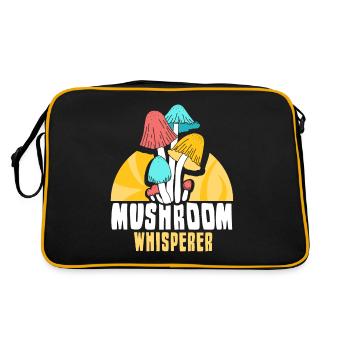 Champignon Whisperer Champignon Whisperer Champignons cueilleurs - Sac Retro - noir/or - Dos