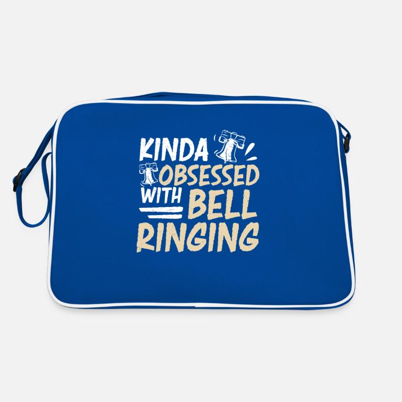 Kinda Obsessed Funny Bell Ringing Campanology A Retro Bag