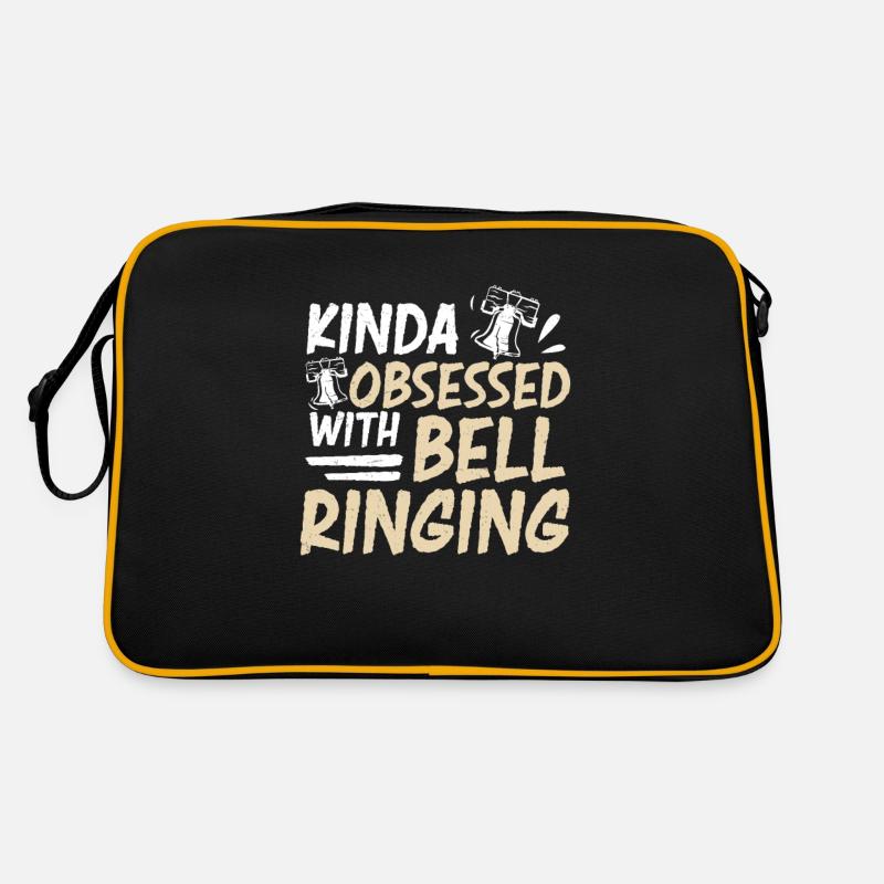 Kinda Obsessed Funny Bell Ringing Campanology A Retro Bag