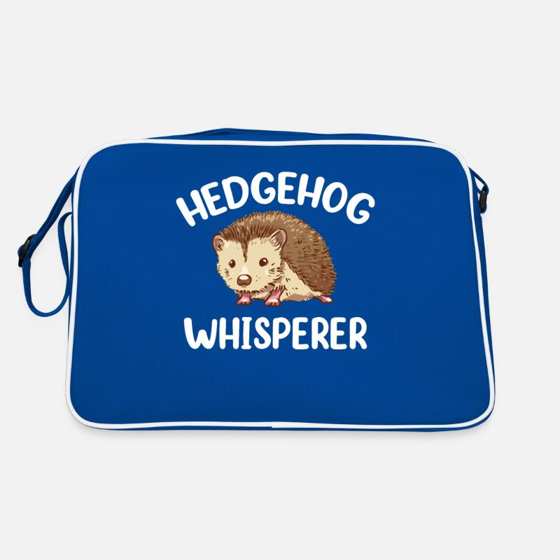 Hérisson Whisperer Dictons Pet Cute Sac Retro