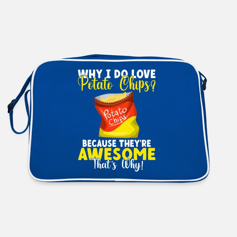 Cadeau de croustilles Sac Retro