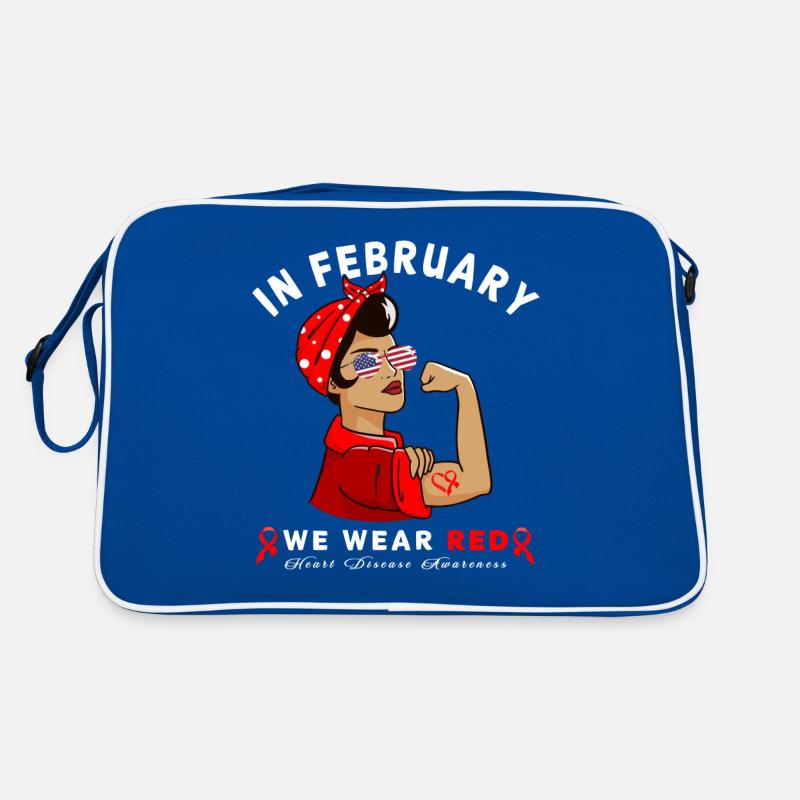 Porter la conscience des bandes cardiaques Sac Retro