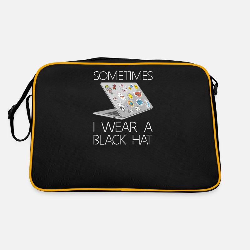 Hacker Programmer Developer Computer Science Retro Bag