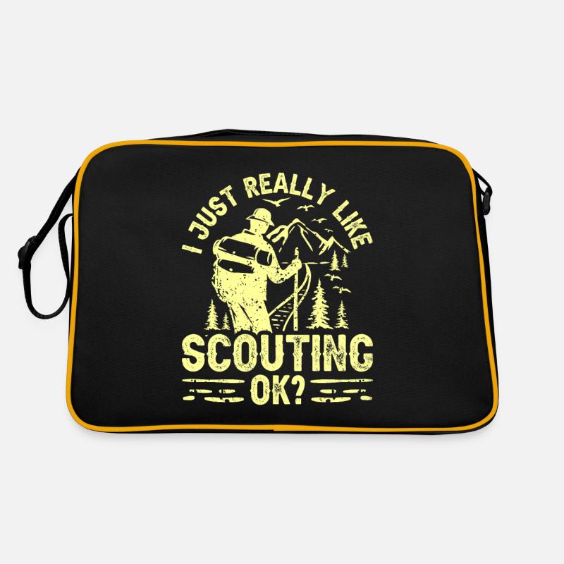 J’aime beaucoup le scoutisme Sac Retro