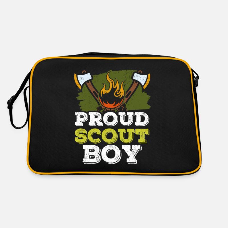 Proud Scout Young Proverbs Clan Camp Retro Bag