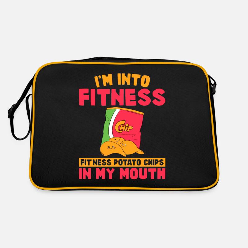 Cadeau de croustilles Sac Retro