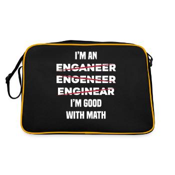 Engineer - Retro Bag - black/gold - Back