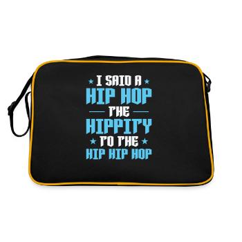 J’ai dit un Hip Hop l’Hippity au Hip Hip Hop - Sac Retro - noir/or - Dos