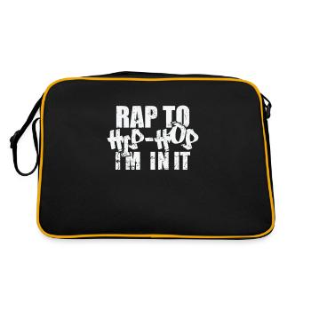 Du rap au hip-hop Je suis dedans Genre musical Rap - Sac Retro - noir/or - Dos