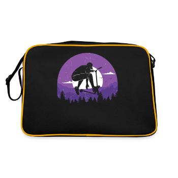 Scooter Scooter Scooter Cadeau - Sac Retro - noir/or - Dos