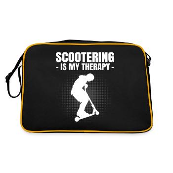 Scooter Scooter Scooter Cadeau - Sac Retro - noir/or - Dos
