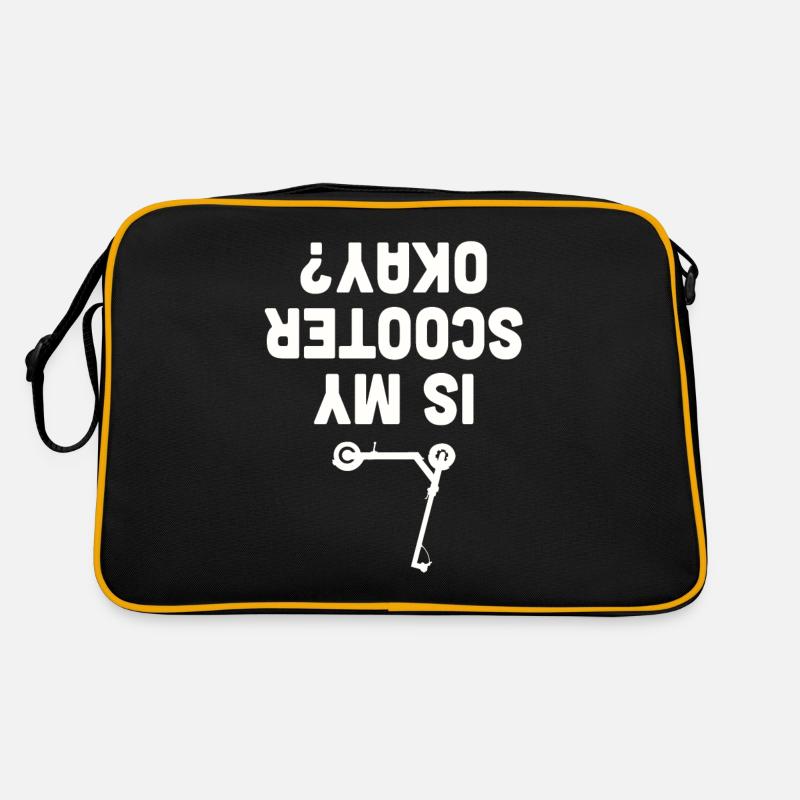 Scooter Scooter Scooter Cadeau Sac Retro