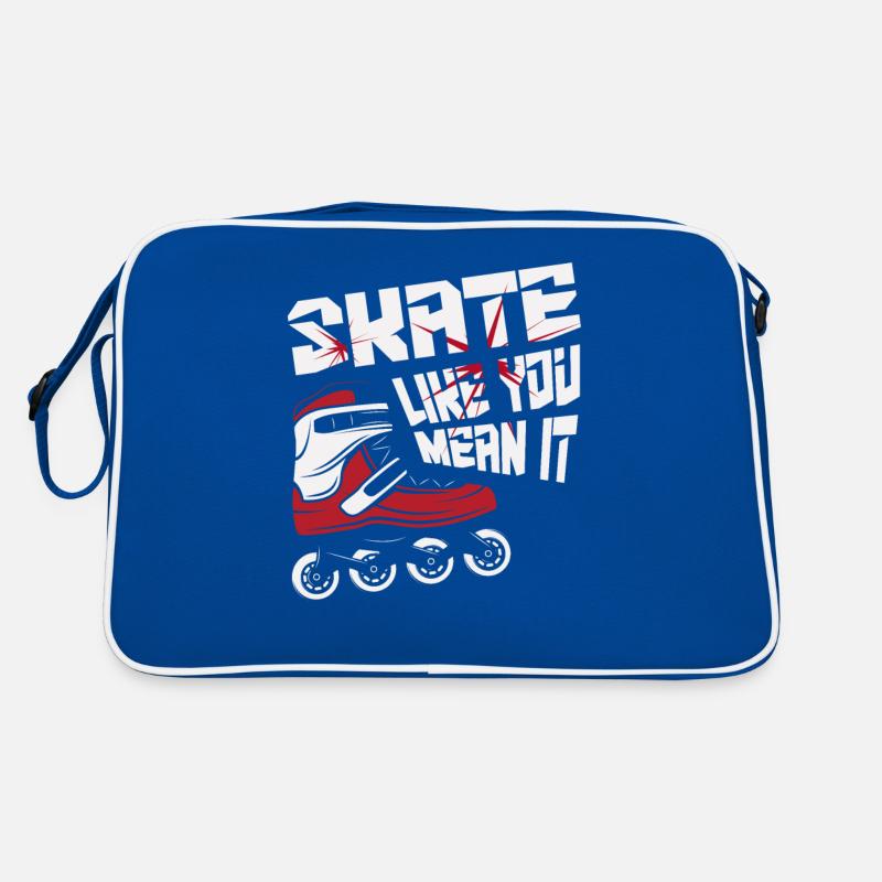 Inline Skating Inline Skating Gift Retro Bag