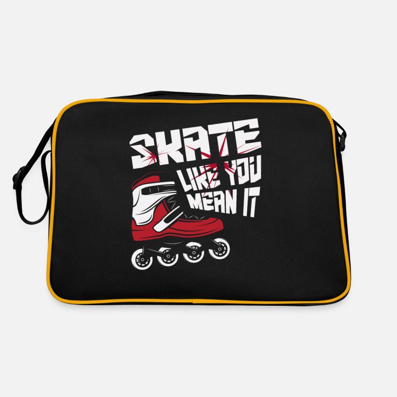 Patin à roues alignées Cadeau de patin à roues alignées Sac Retro