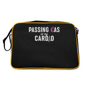 Infirmière en anesthésie - Anesthésie amusante - Sac Retro - noir/or - Dos