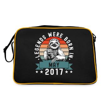 Les légendes sont nées en mai 2017 Sloth Sloth - Sac Retro - noir/or - Dos