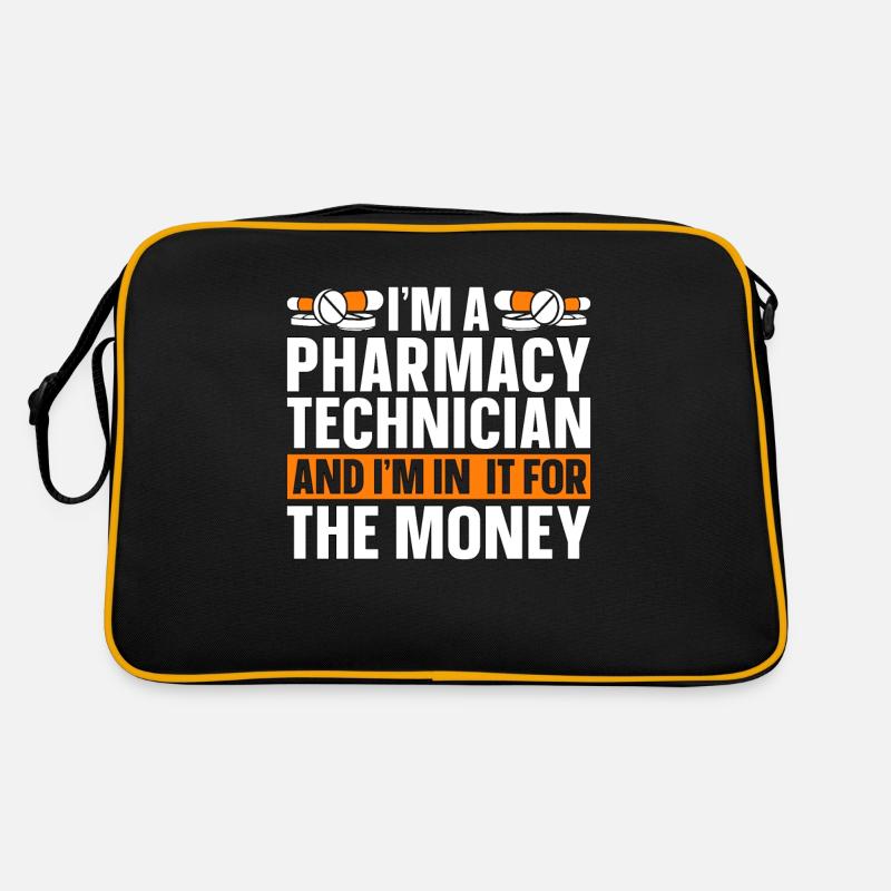 Pharmacy Technician Technician Pharmacy Gift Retro Bag