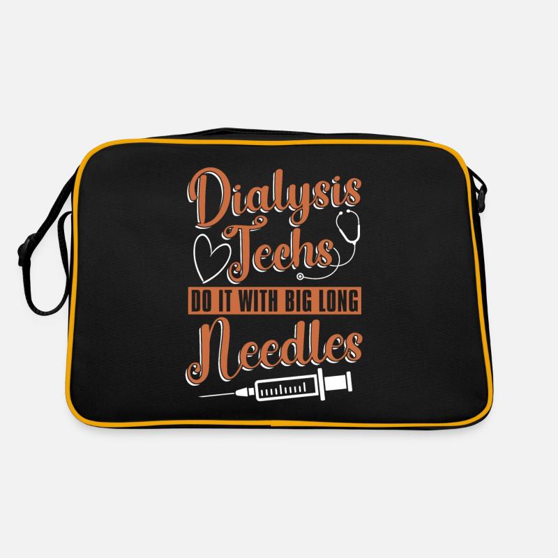 Nephrologie Cool Dialyse Dialysetechniker Geschenk Retro Tasche