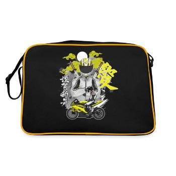 Moto Lifestyle / Moto / Moto motard - Sac Retro - noir/or - Dos