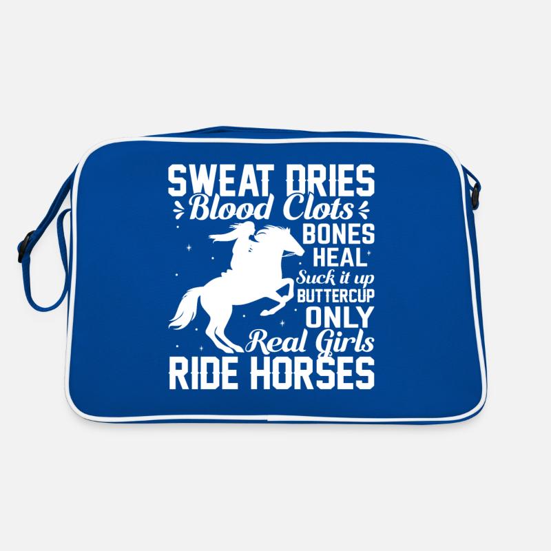 Sweat dries blood clots Bones heal Suck Retro Bag