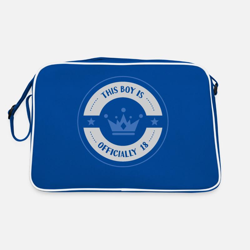 Ce garçon a officiellement 18 ans dix-huit ans Sac Retro