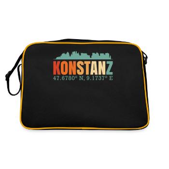 Constancy - Retro Bag - black/gold - Back