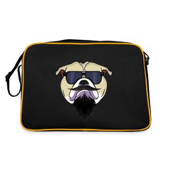 Colorbulls Conti Bulldoggen Continental Bulldogs - Sac Retro - noir/or - Dos