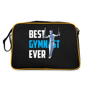 Meilleur gymnaste de tous les temps Gymnaste Gymnastique - Sac Retro - noir/or - Dos