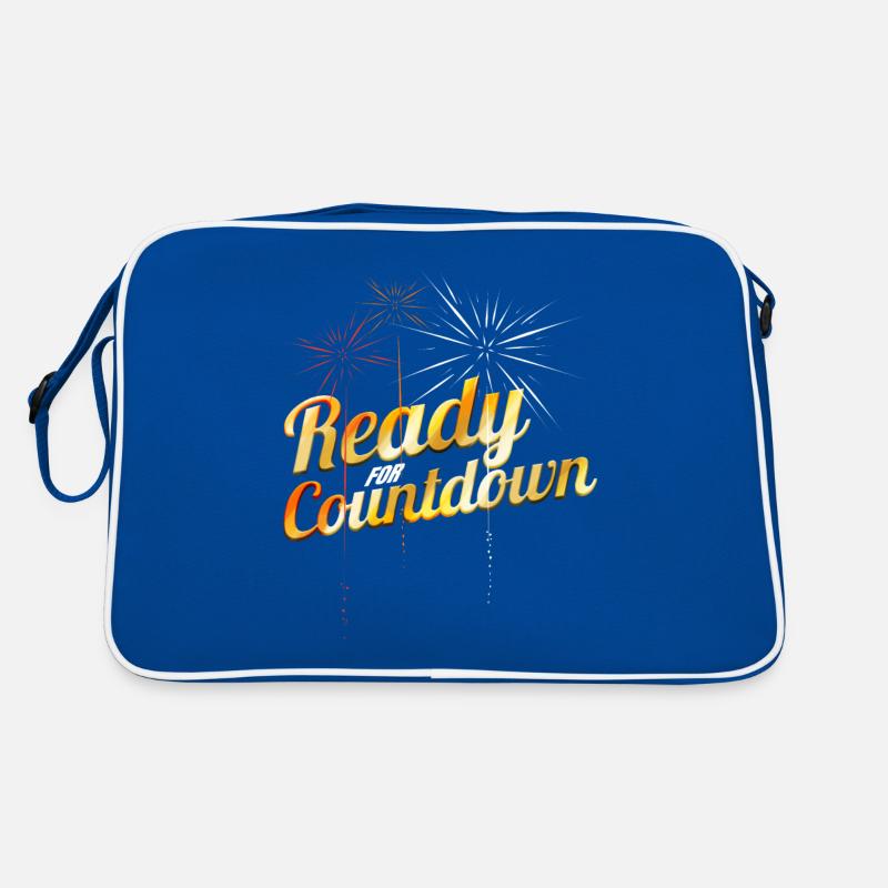 Firework - Ready For Countdown New Year's Eve Or Retro Tasche